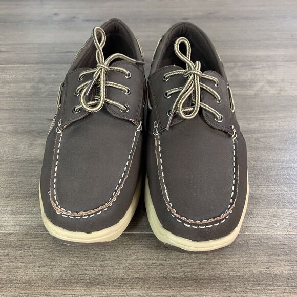 Stoney River Mens Top Sider Boat Shoes Size 8 M Leather Moccasins Casual - Picture 3 of 10